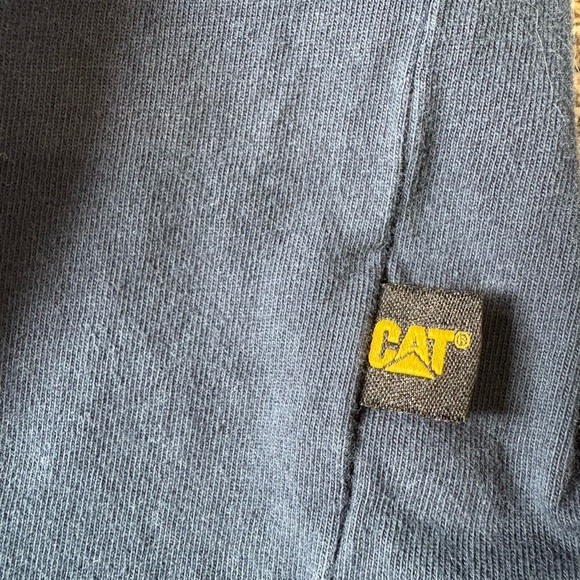 Caterpillar CAT Workwear Relaxed Fit Tee Navy Blue Men’s Size Medium - Picture 3 of 6